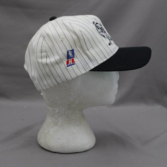 ndianapolis Ice Hat (VTG) - Pinstripe 2 Tone by Headmaster - Adult Snapback - Picture 6 of 9